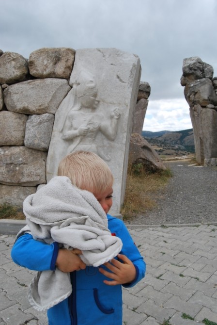 Ciepłe okrycie w Hattusas