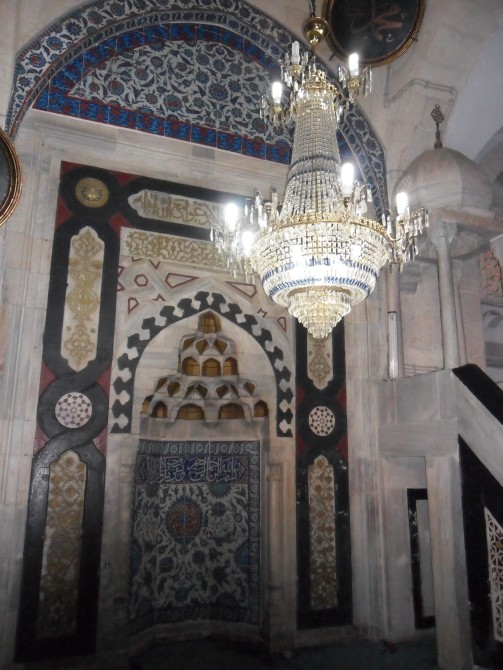 Mihrab w Ulu Camii - autorką zdjęcia jest Magdalena Wanta