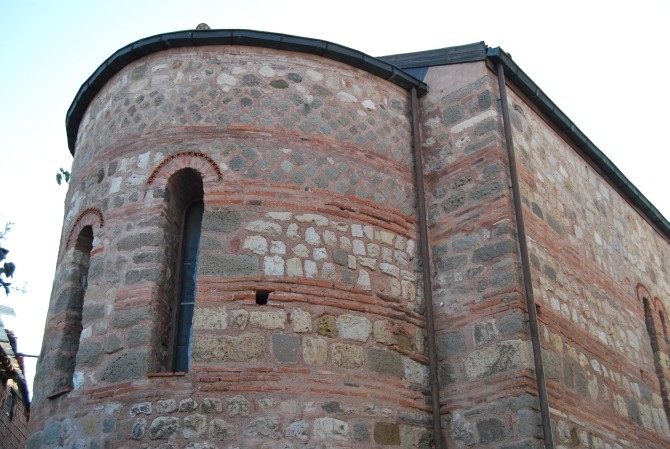 Kościółek bizantyjski na terenie twierdzy