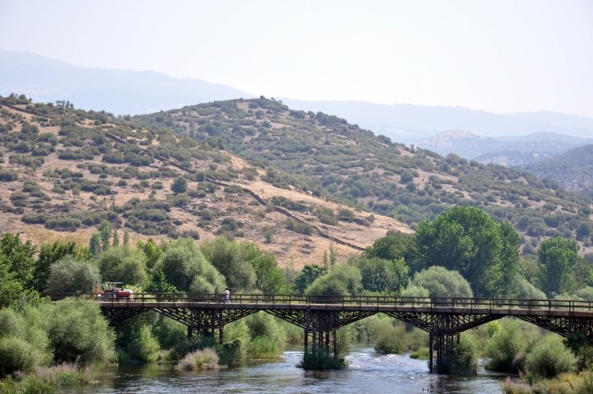 Widok na góry otaczające Eski Çine