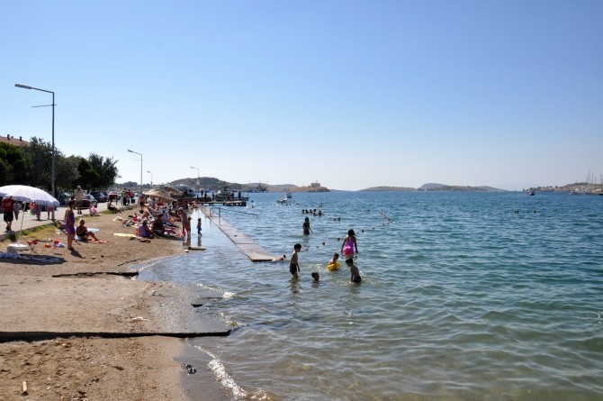 Plaża przy zatoce Büyükdeniz