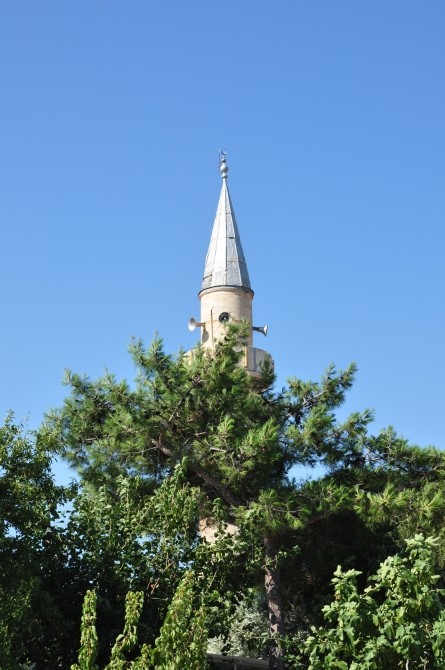 Minaret meczetu Fatih w Foçy