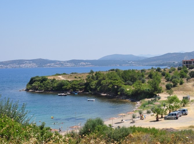 Plaża w okolicach Gömeç