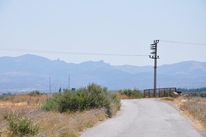 Wzgórze tworzące profil Atatürka w okolicach Gömeç