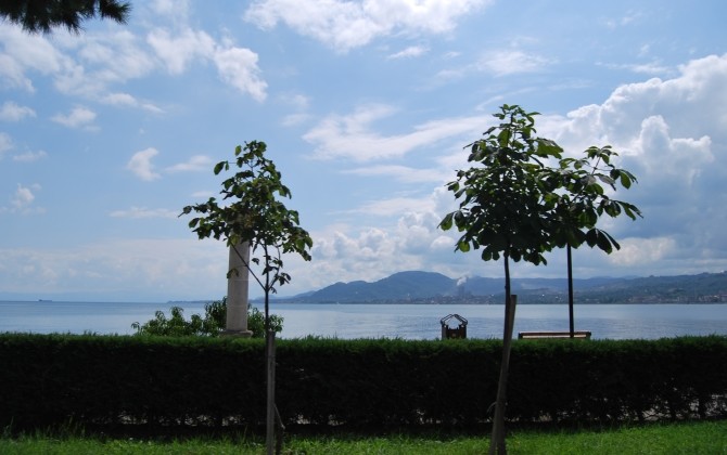 Wybrzeże morskie w Ünye