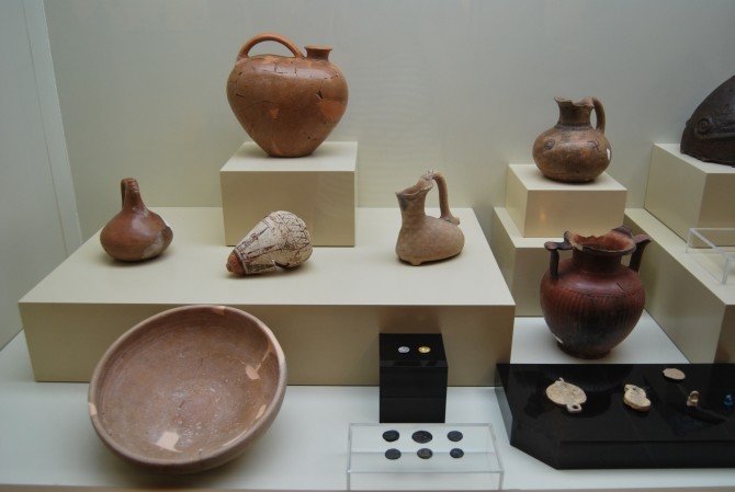Znaleziska z Oluz Höyük w Muzeum w Amasyi