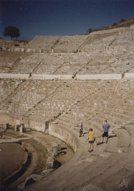 Wielki teatr w Efezie