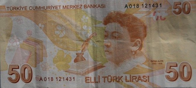 Banknot 50-lirowy - rewers