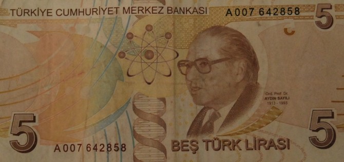 Banknot 5-lirowy - rewers