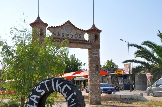 Wjazd na półwysep Kısık